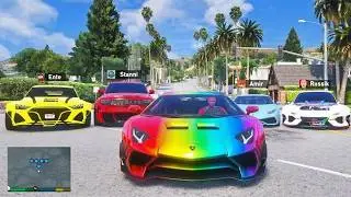 HUNTED by YOUTUBERS for 24 HOURS in GTA 5!