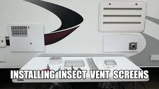 Protect your RV Furnace, Water Heater, & Refrigerator Vents with Insect Screens