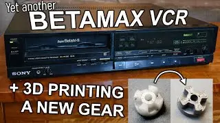 Sony SL-360HF Betamax VCR (repair attempt)