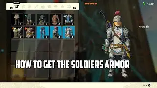 How to get the soldiers armor on Tears of the kingdom