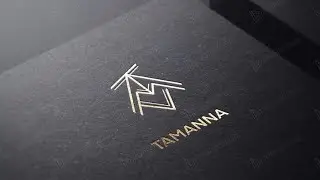 TAMANNA LOGO ❤️✨#calligraphy #logoart