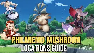 Philanemo Mushroom Locations Guide | Genshin Impact (Quick Route)