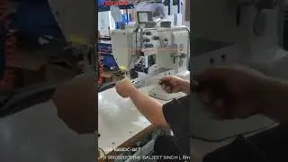 LU3-1669DC-BFT computrized single needle lockstitch cylinder arm machine for universal use