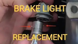 BRAKE LIGHT REPLACEMENT | VIOS | YARIS