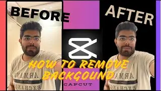 How to remove background in Capcut without green screen | video ka background kaise change kare