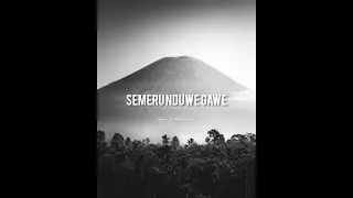 GUNUNG SEMERU MELETUS  luncurkan awan panas