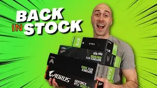 GPU's are finally back in stock! Year of Availability