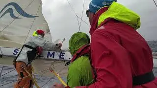 Sailing yacht Nauticum in regatta La Ruta de la Sal 2019