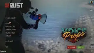 Rust Voice Props Main Menu x Dwutakt Techno
