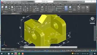 AutoCAD 3D tutorials for Beginners : Practice Sheet No.3 | CAD CAM by Yunus Sheikh