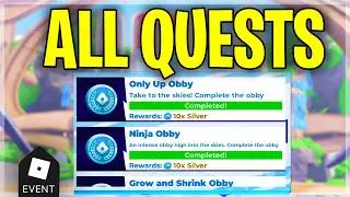 [EVENT] ALL QUESTS in THE GAMES HUB (Roblox Tutorial)