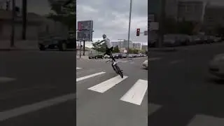 Surfare sulla bicicletta 