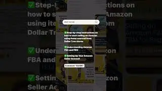 Here's what you can learn from our Free Guide easy instructions on how to start selling on Amazon