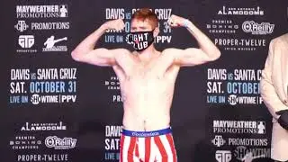 MARIO BARRIOS & RYAN KARL COME FACE TO FACE FOR THEIR TEXAS SHOWDOWN FOR THE WBA 140 LBS STRAP