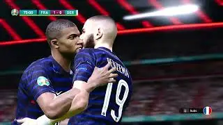 eFootball PES 2021 France vs Germany 2-0