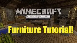 Minecraft PS3: Furniture Ideas! Make your house look better!