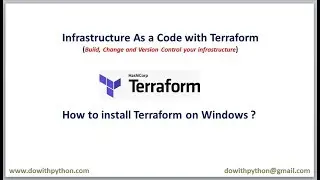 Terraform Tutorials | How to install terraform on Windows ?