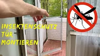 Installing a fly screen / insect screen door