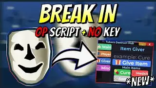*NEW* Break In OP Script (ITEM GIVER, FULL HEAL, TELEPORT, GET FRIEND CAT) PASTEBIN