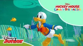 🎣 Prinde unul mare! | Mickey Mouse: Casa distracției | Disney Junior România