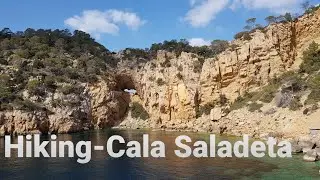 IBIZA 2021-HIKING NEAR CALA SALADETA-CAP GROS CAVE