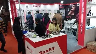 SunFit Bath Fittings at Pragati Medan     in @acetechexhibition DELHI