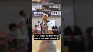 Fears is a menace fr 🥵🔥 #indiana #basketball #eybl #hoops #indyheat #shorts #fyp