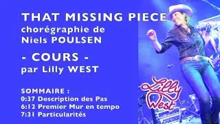 [COURS] THAT MISSING PIECE de Niels POULSEN, enseignée par Lilly WEST