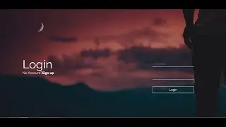 Transparent Login & Registration Form Using HTML & CSS || WEB BURNER