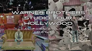 WARNER BROTHERS  STUDIO TOUR HOLLYWOOD - California Vlog 3 - November 2023