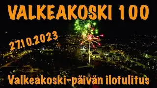 Valkeakoski 100, Valkeakoski Day 27 October 2023, Fireworks