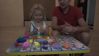 Лепим из теста три кота  Как слепить три кота из пластилина