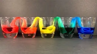 How to Make a Walking Water Rainbow Experiment