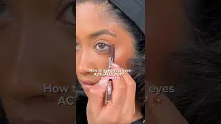 AD | how to put in minimal effort but get out a maximum slay 🤣 to get your eyes to pop! @revlon