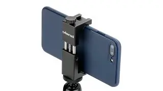 Ulanzi ST-02S Newest Aluminum Phone Tripod Mount w Cold Shoe Mount