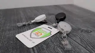 Retractable Badge Reel with Swivel Spring Clip 2120-760X