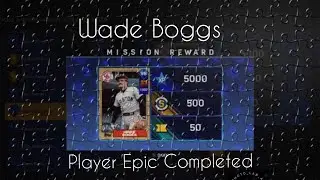 Wade Boggs Diamond Flashback Player Epic Mission Completed!! Unlocking His 98 OVR!! MLB the Show 17