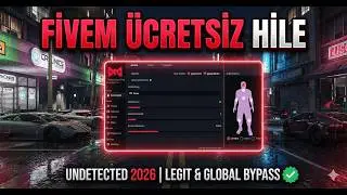 FİVEM ÜCRETSİZ HİLE 2026! 🏆 | %100 UNDETECTED & GLOBAL BYPASS (ZUGRA FREE) 🔥