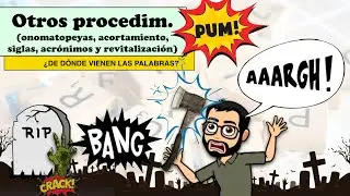 ¿De dónde vienen las palabras? (V): otros procedimientos de formación de palabras
