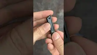 New KK06 Black Mini Titanium Knife#edcpouch#edcorganizer#titaniumkeychain #edcgear #edcknife #edc