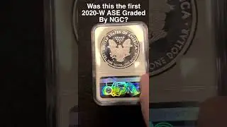 Was this the first 2020-W American Silver Eagle graded by NGC? #silver #coingrading #coins #shorts