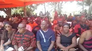 Teachers & directorate fully reps at funeral of Headteacher Mr. Edward Agbenu of Wume-Kpoviedzi JHS