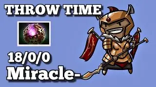 Dota 2 - Miracle PRO LC Throw Time is REAL - Dota 2 Leaderboards 2016 1080p60fps