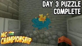 MCC Bedrock Server - How to Complete Puzzle 3 in Mysterious Cave