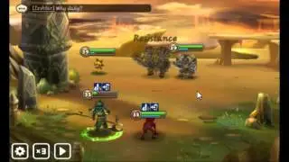 Summoners war sky arena Leo's power!