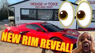 SICKEST VETTE OUT!!! New WHEEL REVEAL on the C8 Stingray!