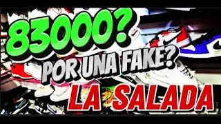 LA SALADA: zapatillas a 83000 pesos?