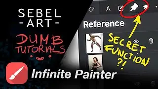 How to add Reference Image to Infinite Painter!
