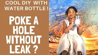 Super Cool trick with a WATER bottle || Surface Tension | DIY SCIENCE | #ScienceWithSana #diy #stem