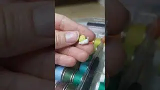 tiny microcrochet snail 🐌